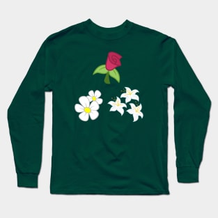 My little Pony - Roseluck + Daisy + Lily (Flower Shop) Cutie Mark Long Sleeve T-Shirt